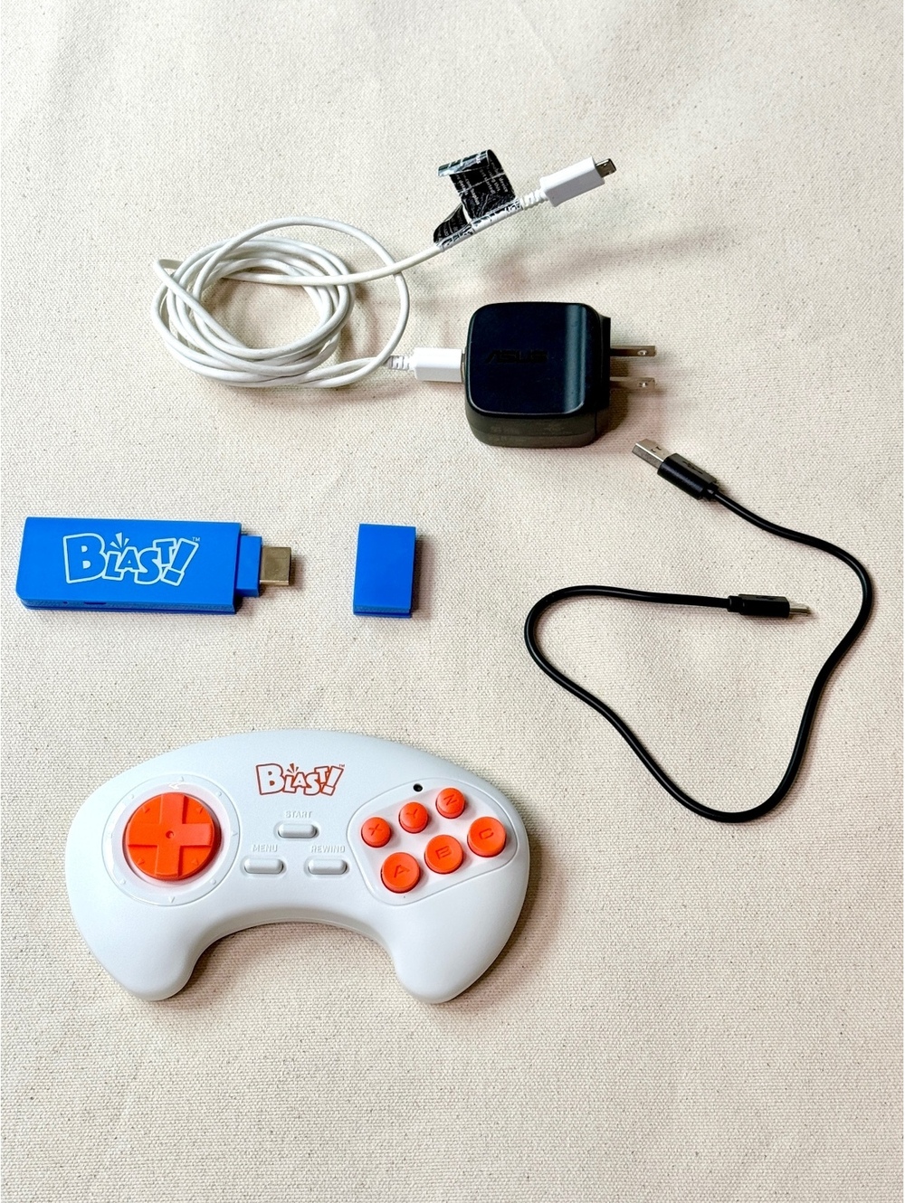 Blast! Retro Game Stick 4K HDMI Console Wireless Controller Plug & Play